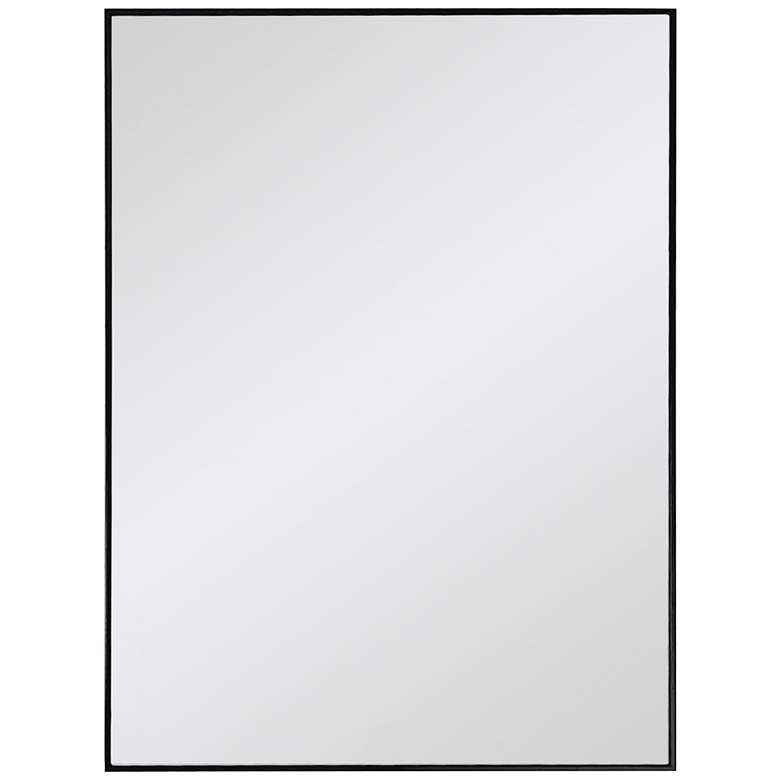 Image 2 Venta Matte Black 23 1/2 inch x 31 1/2 inch Framed Wall Mirror