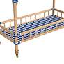 4_Ventana 34" Blue and White Bar Cart more views