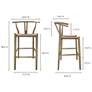 6_Ventana Counter Stool Natural more views