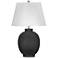 Ventraa 30" High Black Table Lamp