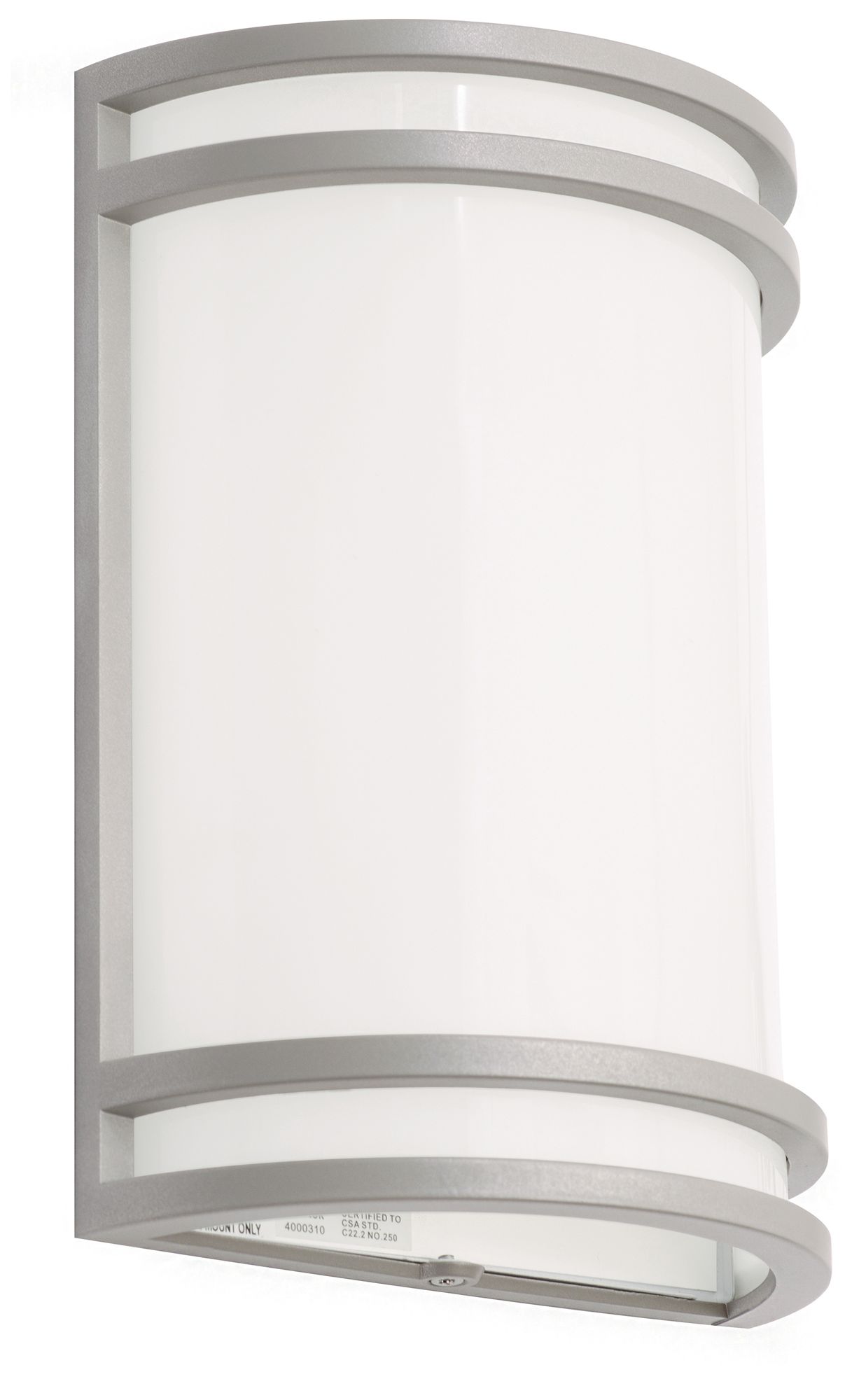 Image 2 Ventura 10" High Gray LED Outdoor Wall Sconce
