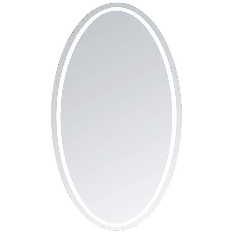 Image 2 Venus 24 inch x 36 inch Oval LED Lighted Bathroom Vanity Wall Mirror