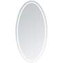 Venus 30" x 48" Oval LED Lighted Bathroom Vanity Wall Mirror