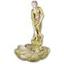 Venus with Shell 50" High White Moss Traditional Fountain