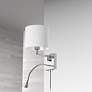 Thumbnail3 of Vera 12" High Polished Chrome Wall Sconce with Reading Light more views