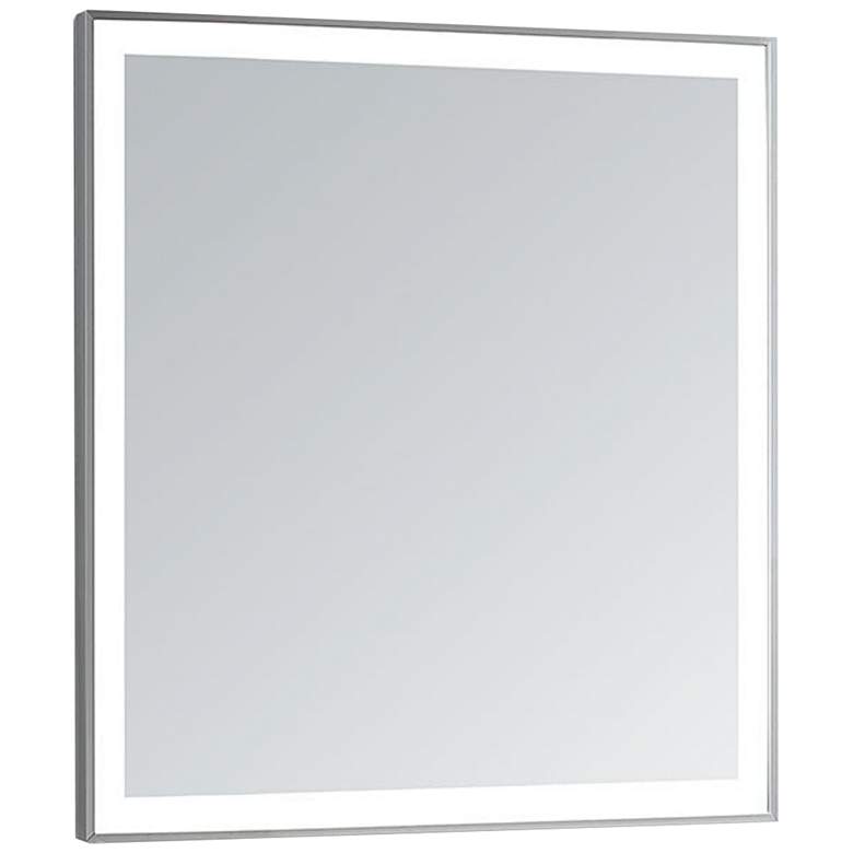 Image 2 Vera 20 inch x 26 inch Rectangular LED Lighted Vanity Wall Mirror