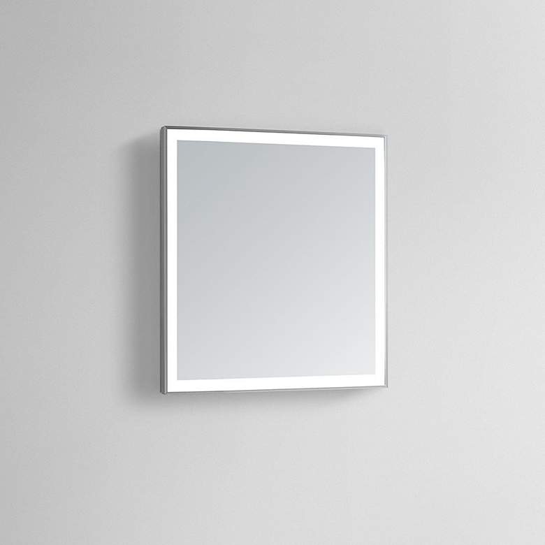 Image 1 Vera 20" x 26" Rectangular LED Lighted Vanity Wall Mirror
