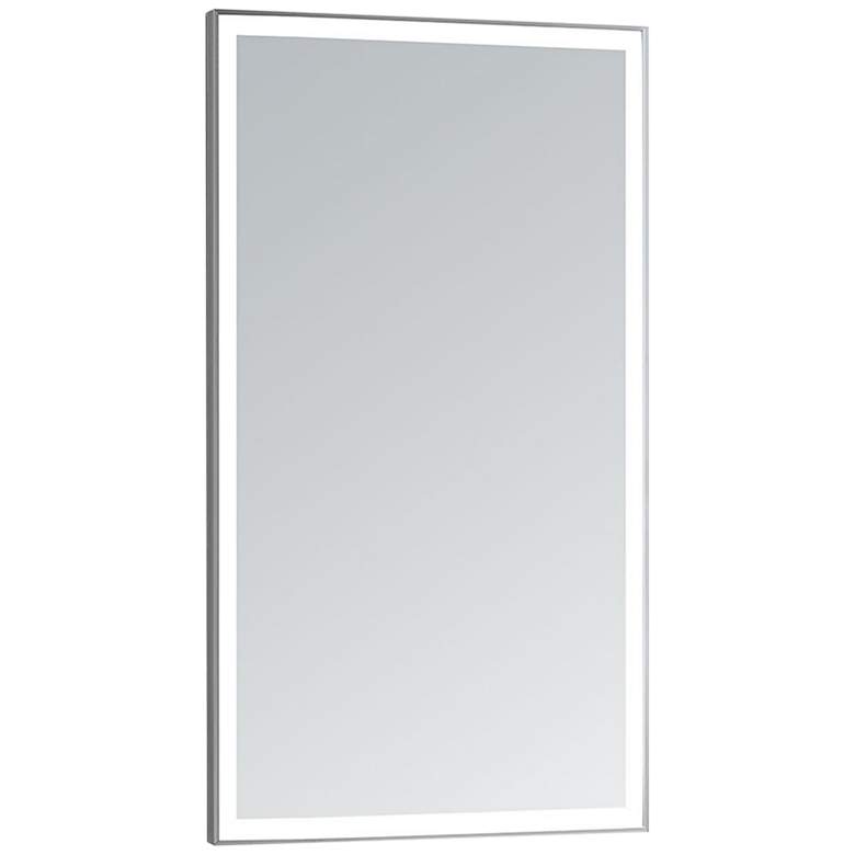 Image 2 Vera 24 inch x 48 inch Rectangular LED Lighted Vanity Wall Mirror