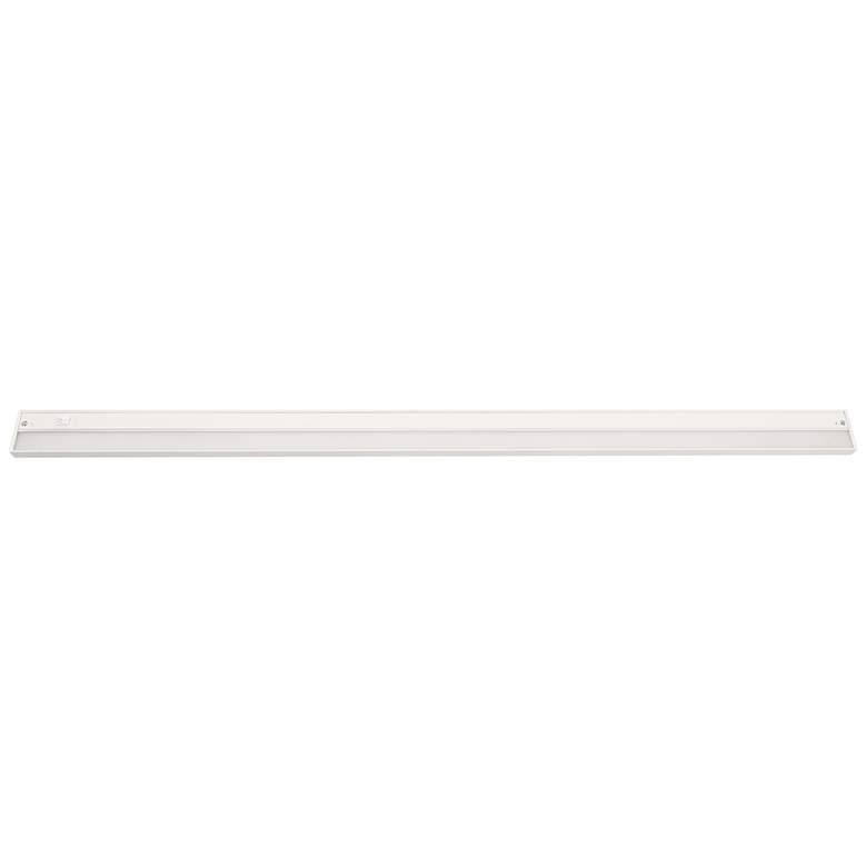 Image 1 Vera 40" Wide White Aluminum LED Under Cabinet Light