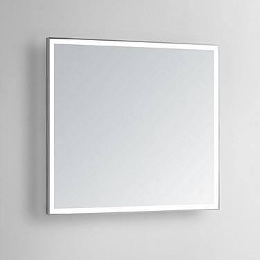 Vera 40" Square LED Lighted Bathroom Vanity Wall Mirror