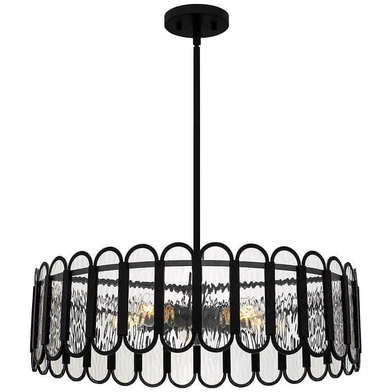 Image 2 Vera 5-Light Matte Black Pendant Light