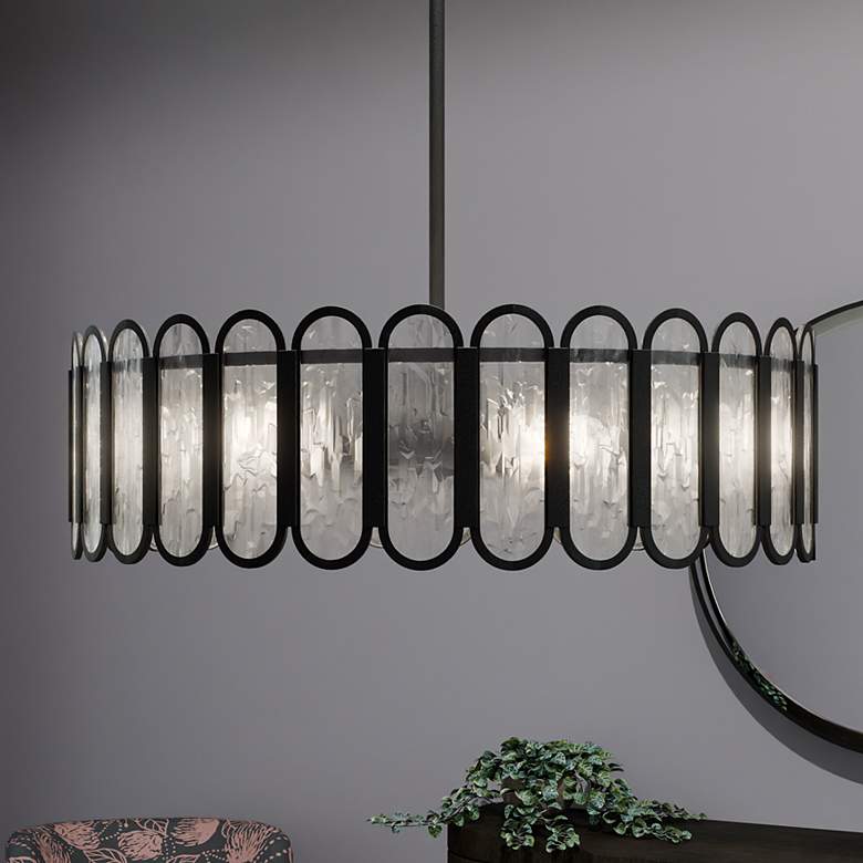 Image 1 Vera 5-Light Matte Black Pendant Light