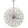 Vera 50" Crystal Starburst Round Pendant
