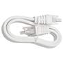 Vera - LED Undercabinet Connecting Cable - 12" - White Finish