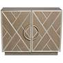 6_Vera Light Gray and Ivory 2-Door Accent Chest more views