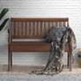 1_Veranda 42 1/2" Wide Elm Stain Wood Storage Bench