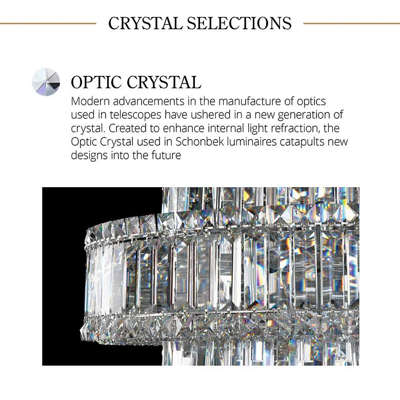 Image 3 Verdana 29"H x 24"W 6-Light Crystal Chandelier in Black more views