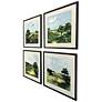 2_Verdant View 21"W x 21"H Framed Art Set of 4 more views