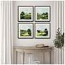 4_Verdant View 21"W x 21"H Framed Art Set of 4 more views