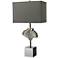 Vergato Chrome and Solid Brass Table Lamp
