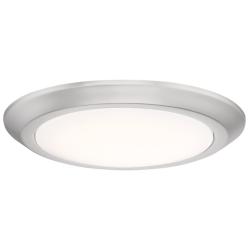 Verge 12-in W BN LED Flush Mount