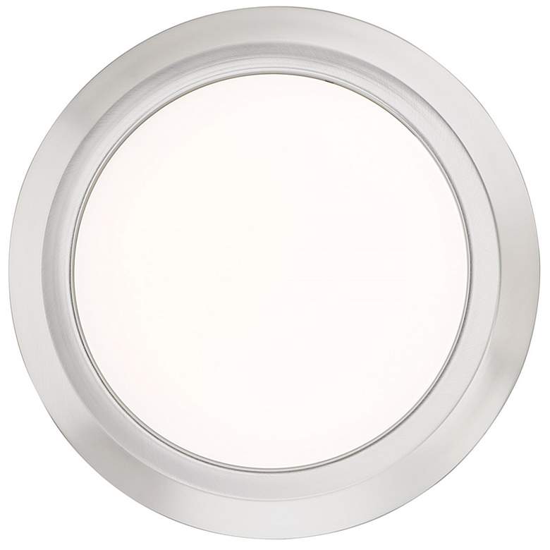 Image 4 Verge 12-in W BN LED Flush Mount more views