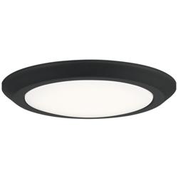 Verge 12-Inch Integrated LED Earth Black Flush Mount Light