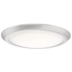 Verge 16-in W BN LED Flush Mount