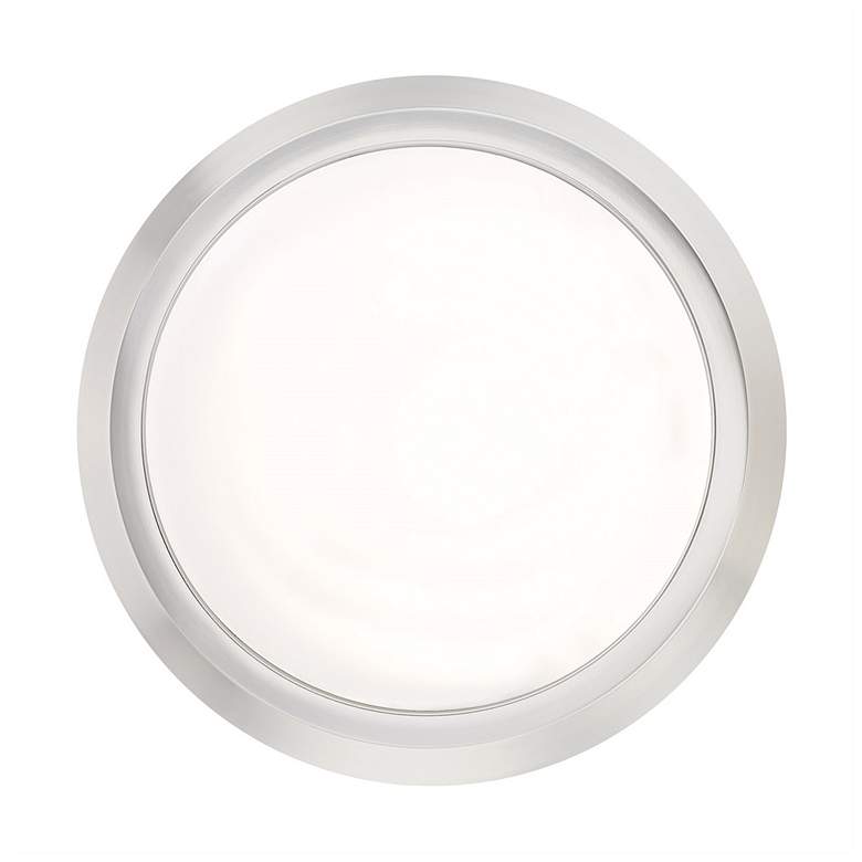 Image 2 Verge 16-in W BN LED Flush Mount more views