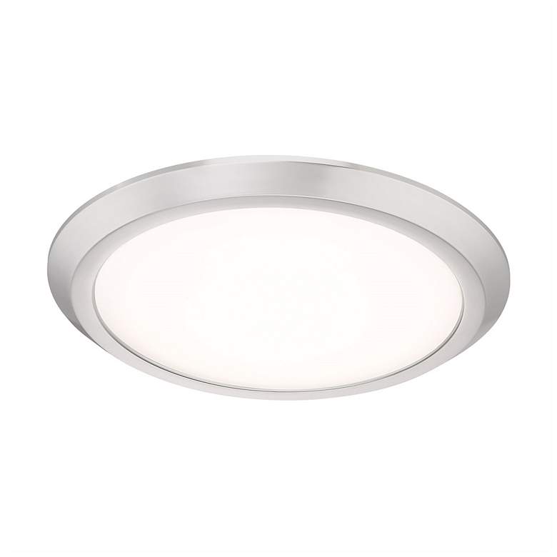 Image 3 Verge 16-in W BN LED Flush Mount more views