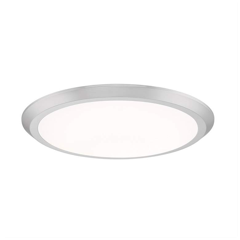 Image 2 Verge 20-in W BN LED Flush Mount more views