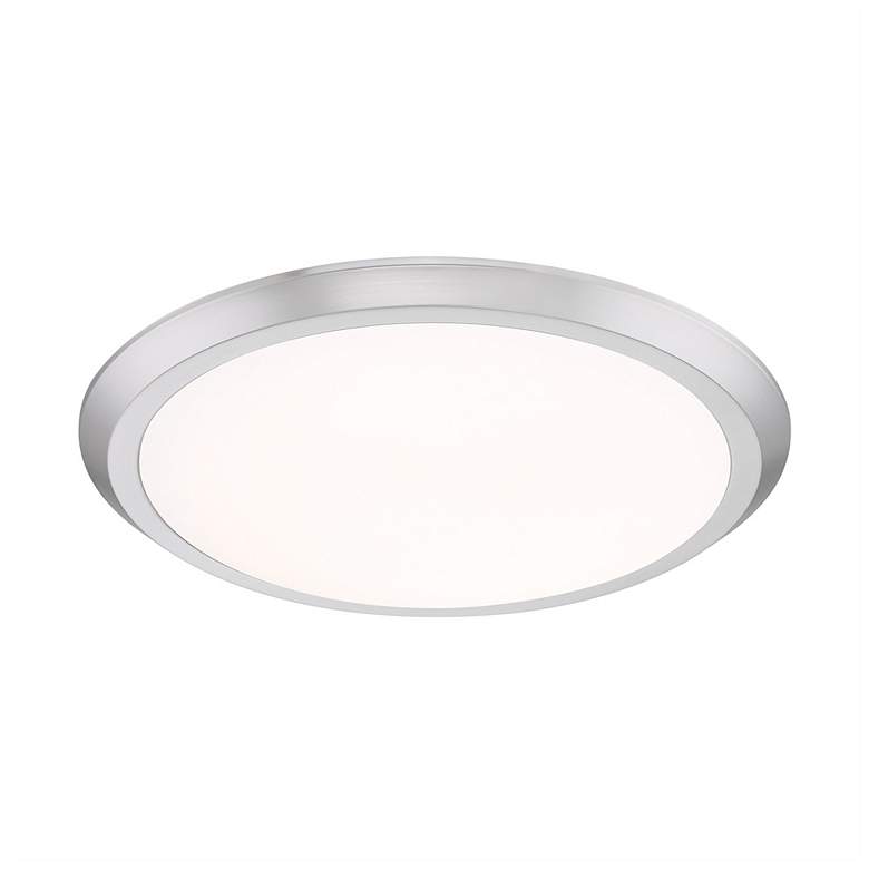 Image 3 Verge 20-in W BN LED Flush Mount more views