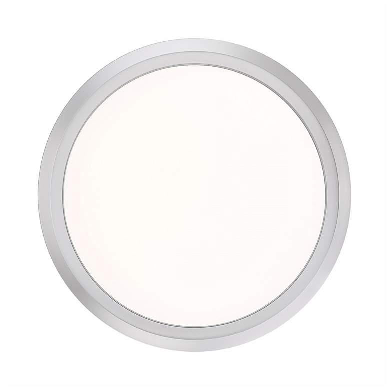 Image 4 Verge 20-in W BN LED Flush Mount more views