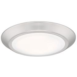Verge 7.75-in W BN LED Flush Mount