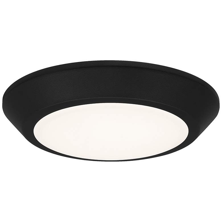 Image 2 Verge Black Flush Mount