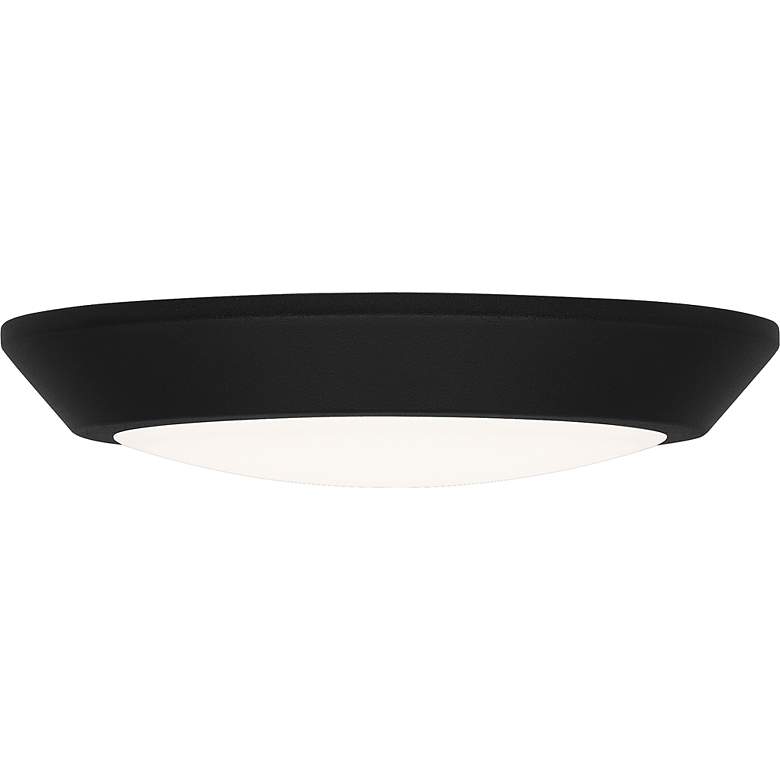 Image 4 Verge Black Flush Mount more views