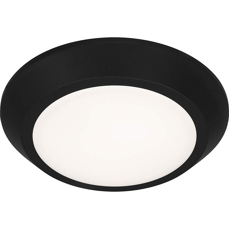 Image 5 Verge Black Flush Mount more views