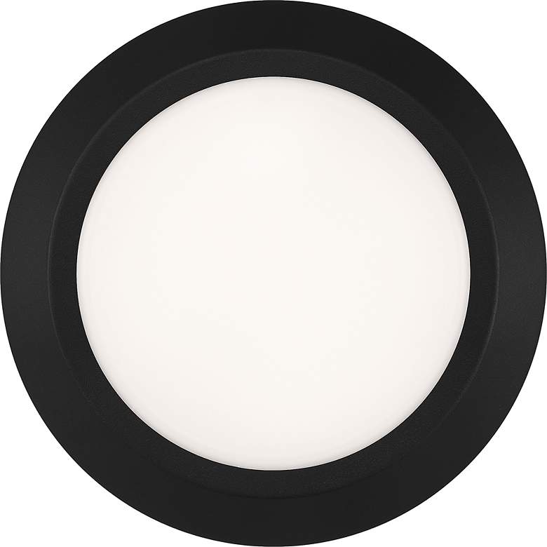Image 6 Verge Black Flush Mount more views