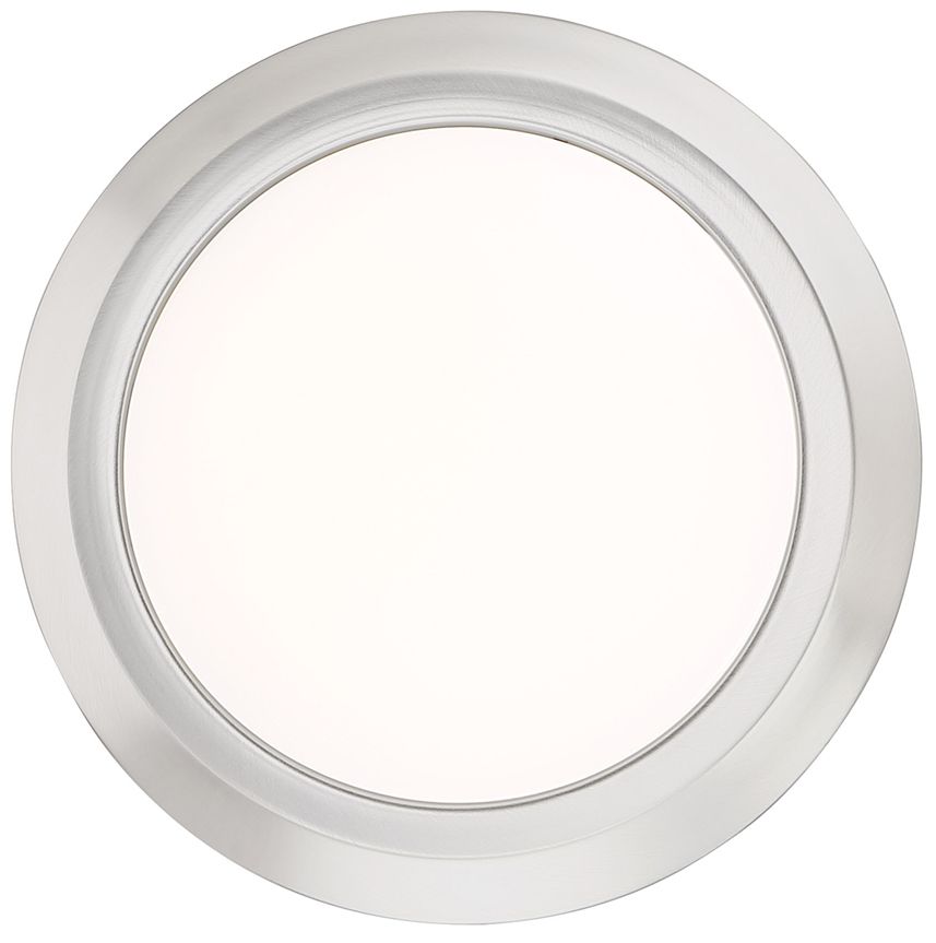 Image 4 Verge Integrated LED Brushed Nickel Flush Mount Light more views