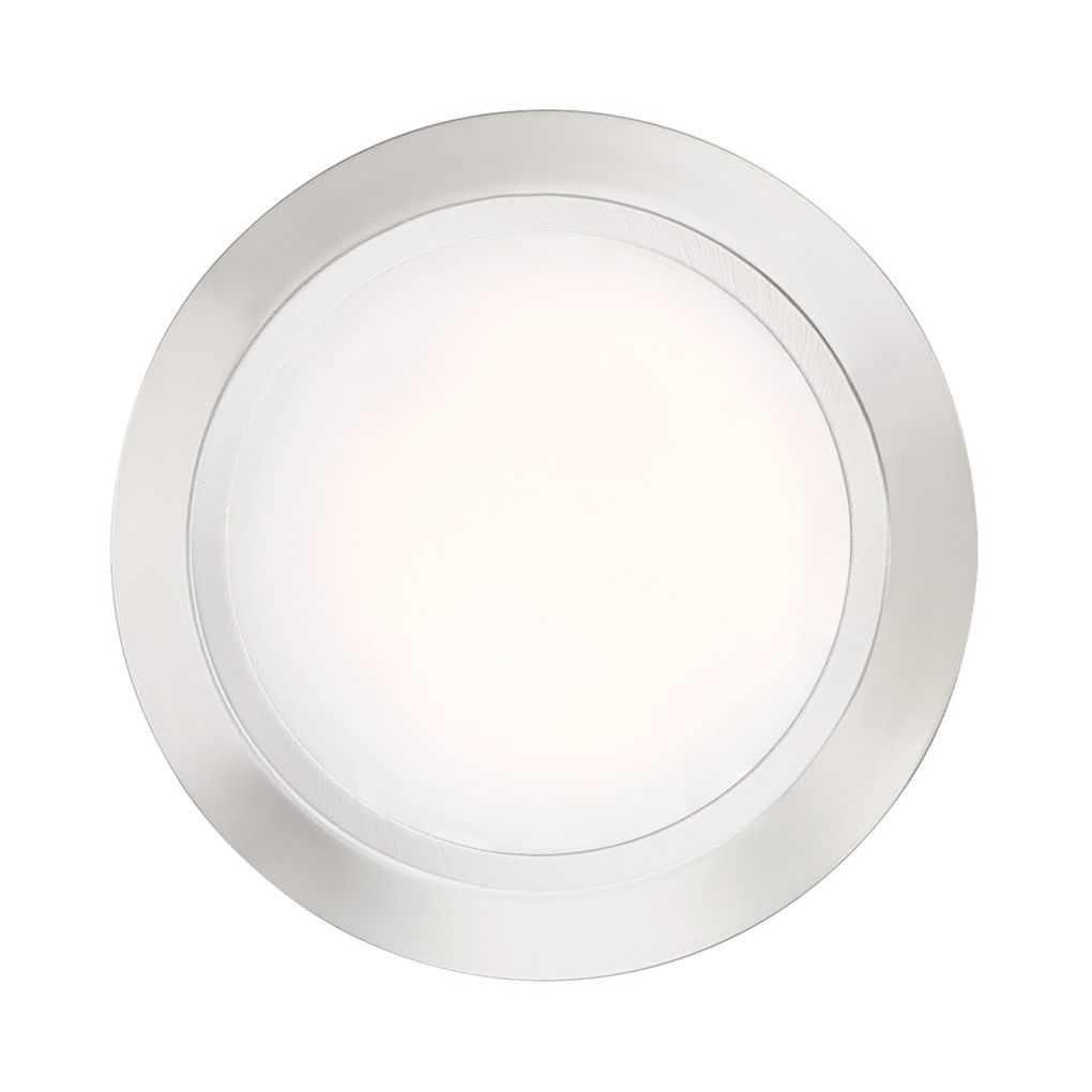 Image 4 Verge Integrated LED Brushed Nickel Flush Mount Light more views