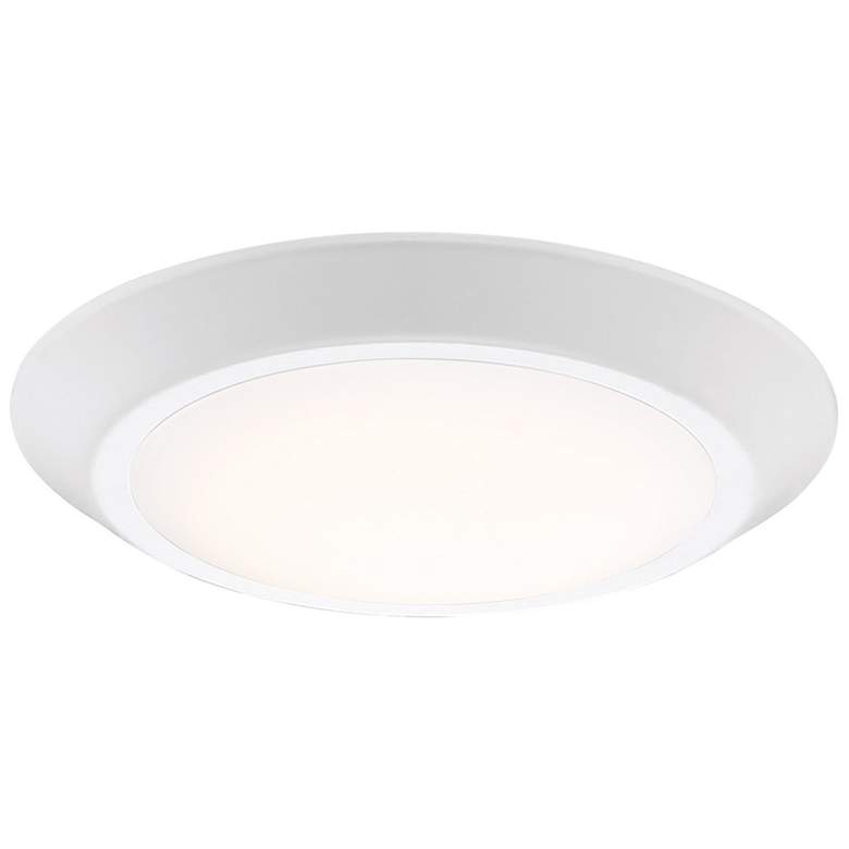Image 1 Verge White Lustre LED Flush Mount
