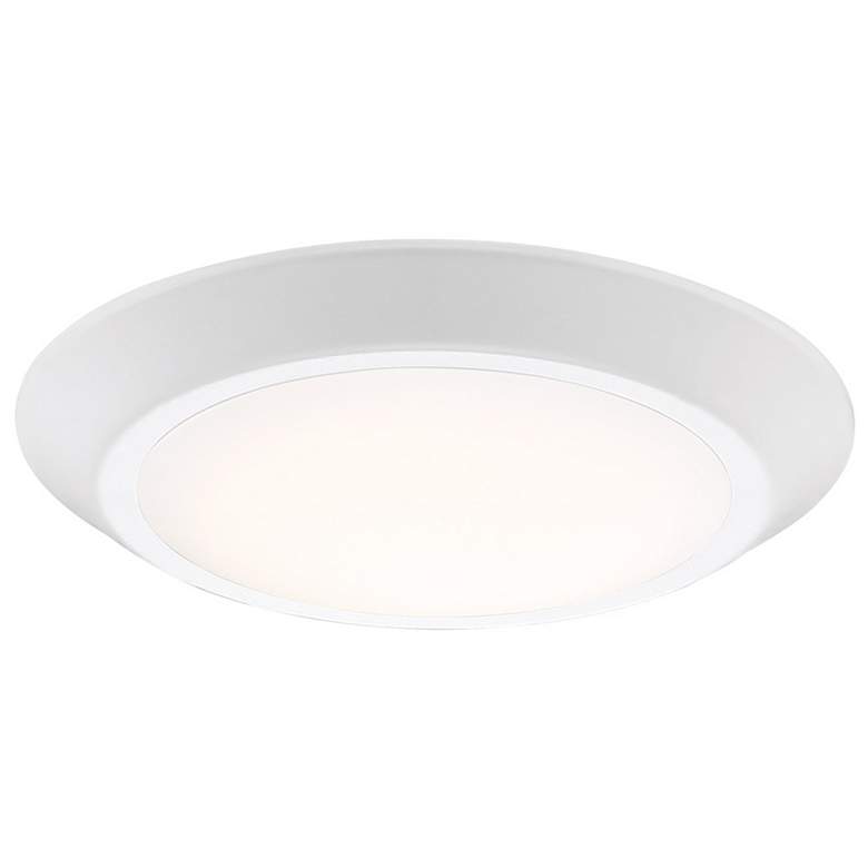 Image 1 Verge White Lustre LED Flush Mount