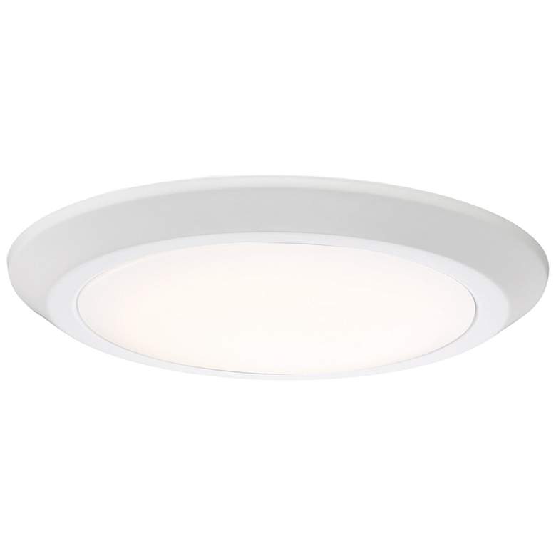 Image 1 Verge White Lustre LED Flush Mount