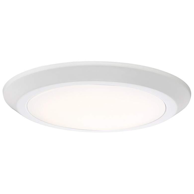 Image 1 Verge White Lustre LED Flush Mount