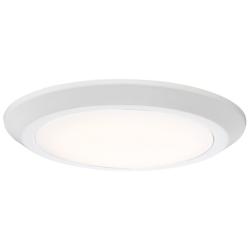 Verge White Lustre LED Flush Mount