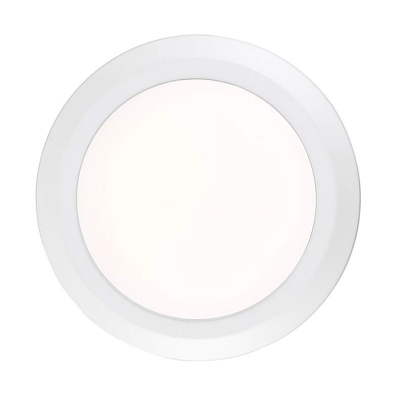 Image 4 Verge White Lustre LED Flush Mount more views