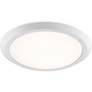 3_Verge White Lustre LED Flush Mount more views