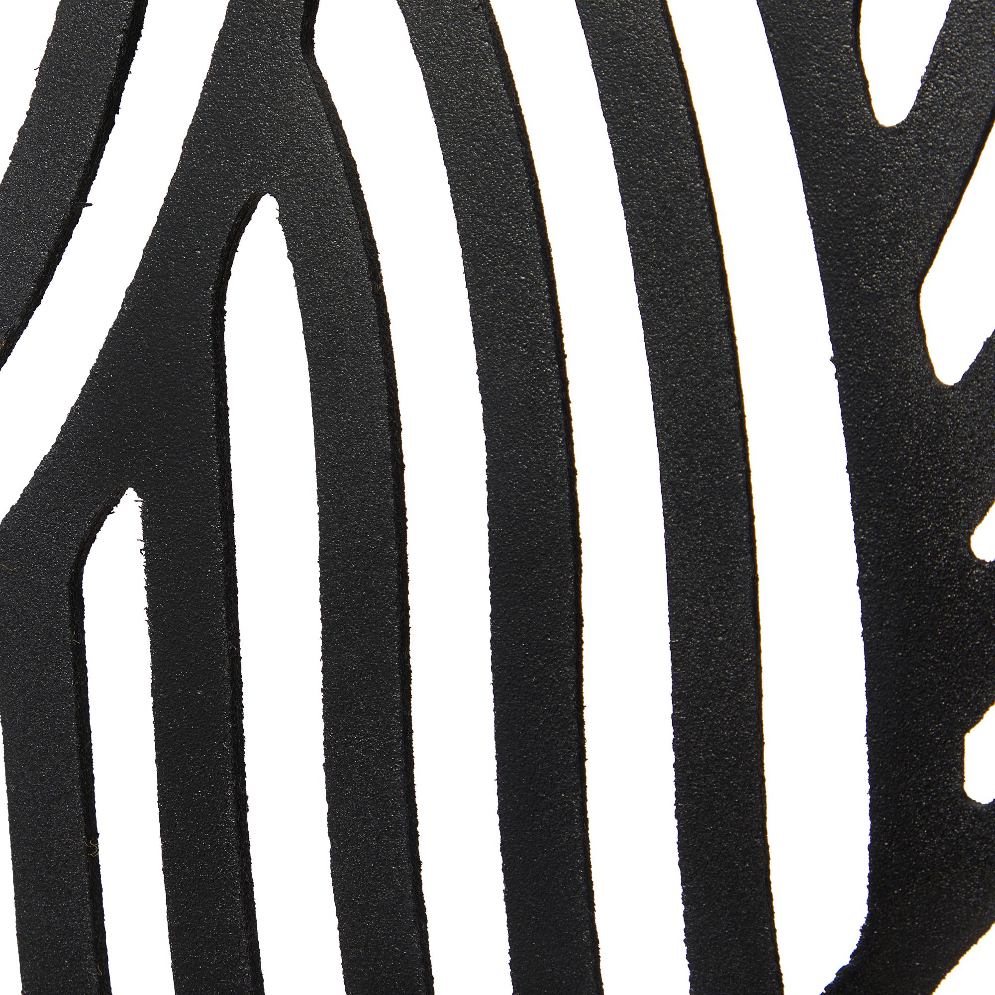 Image 3 Veridas Crisp Black 79 3/4" High 3-Panel Room Divider Screen more views