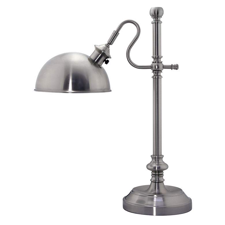 Image 1 Verilux Legacy Brushed Nickel Desk Lamp