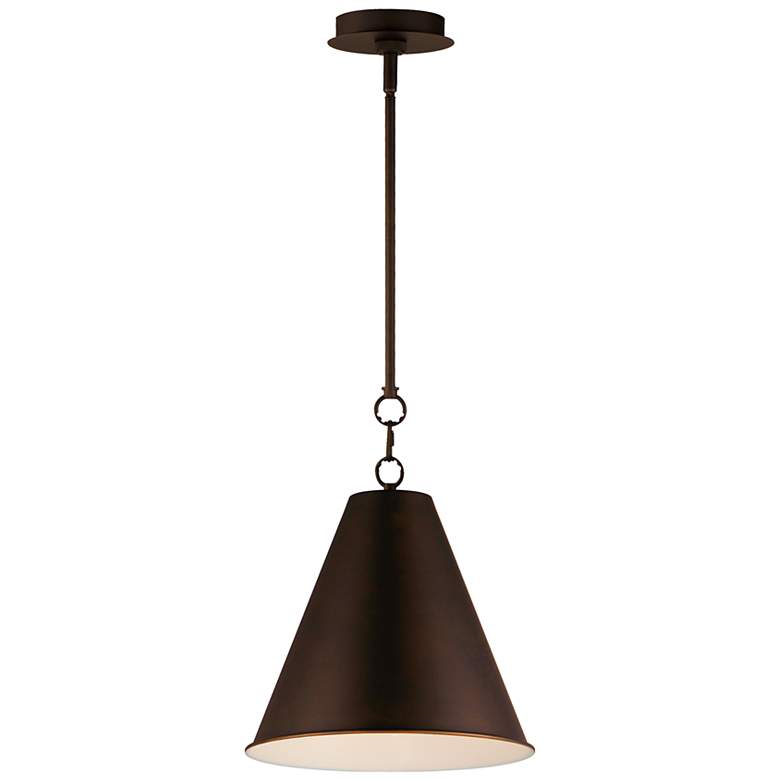 Image 1 Veritas 12" 1-Light Pendant Chestnut Bronze